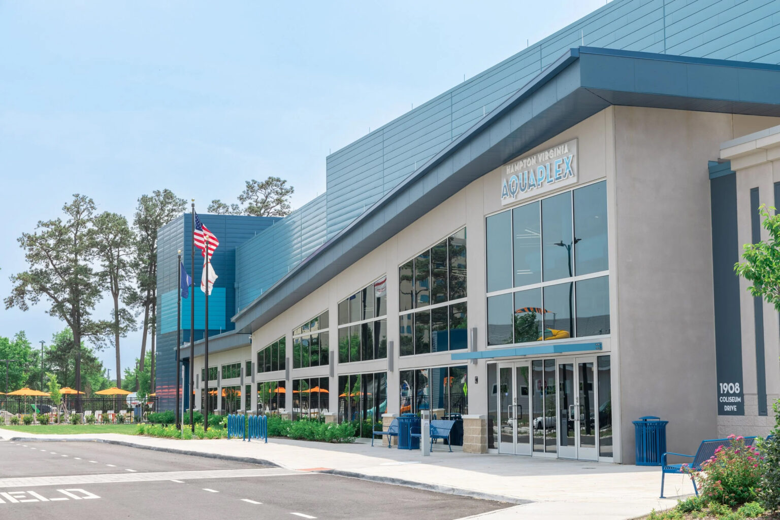 Hampton Virginia Aquaplex Building