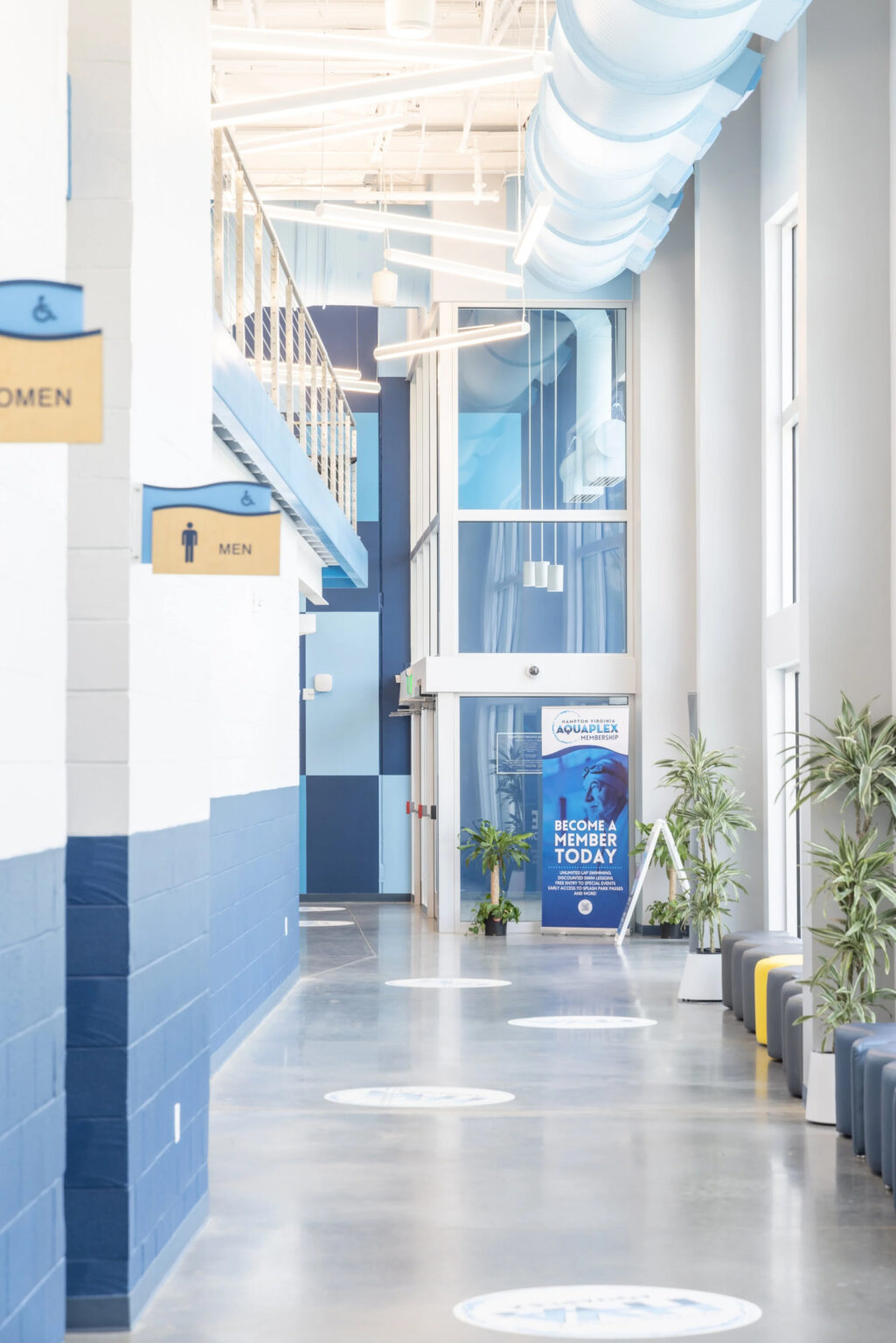 Hampton Virginia Aquaplex Interior